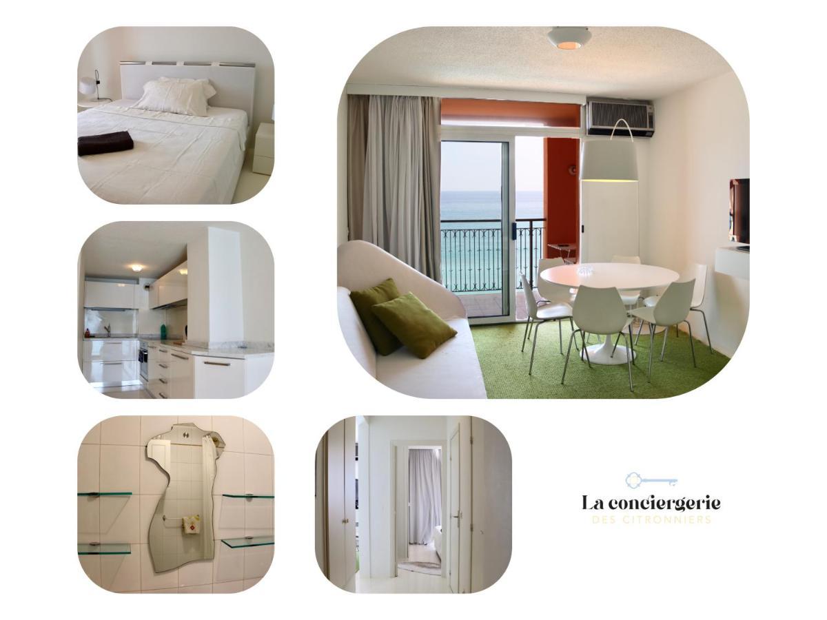 Terrasse du Bristol, Imprenable Vue Mer Menton Extérieur photo